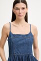 Levi's sukienka rozkloszowana jeansowa JOLENE DENIM niebieski 005IG.0001