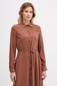 Gaudi sukienka rozkloszowana brązowy 611BD15002