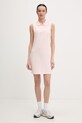 Guess сукня бавовняна з еластаном SILVY V6GK09.K3152 рожевий SS26
