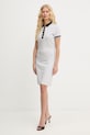 Guess haljina od viskoze ALPHONSINE W6GK14.K2948 bijela SS26