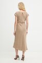 Oblečenie Guess šaty s viskózou DALIA W6GK50.W1950 béžová