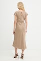 Одяг Guess сукня з віскозою DALIA W6GK50.W1950 бежевий