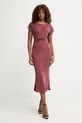 Guess rochie cu vâscoză DALIA W6GK50.W1950 burgundia SS26