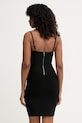 Ρούχα Guess φόρεμα bodycon με βισκόζη ARISA W6GK83.Z0686 μαύρο