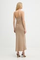 Одяг Guess білизняна сукня з віскозою AKILINA W6GK94.W2266 бежевий