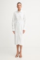 Patrizia Pepe sukienka z lyocellu biały 2A3014.D9A0