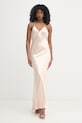 Patrizia Pepe sukienka 2A3034.A740 beżowy SS26