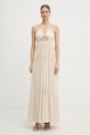 Patrizia Pepe летнее платье бежевый 2A3065.A772