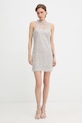 Patrizia Pepe sukienka 2A3068.A747 srebrny SS26