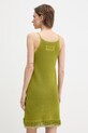 Odzież Patrizia Pepe sukienka bawełniana 2A3095.K337 zielony