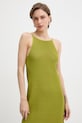 Patrizia Pepe bavlnené šaty zelená 2A3095.K337