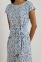 Lauren Ralph Lauren obleka bombažna modra 200P09120