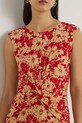 Lauren Ralph Lauren sukienka rozkloszowana czerwony 200P09092
