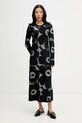 Marimekko šaty s vlnou čierna 095020