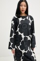 Marimekko šaty bavlnené čierna 095040