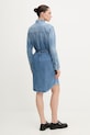 Odzież G-Star sukienka koszulowa jeansowa Shirt Belt D28497.D252 niebieski