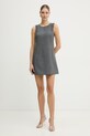 MAX&Co. sukienka z dodatkiem wełny MCOUGOLA 2616221071200 szary SS26