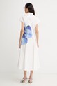 Îmbrăcăminte Max&Co. rochie de vară din bumbac MCOGIORNO 2616221064200 alb