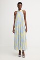 Max&Co. плиссированное платье MCOGALLO голубой 2616621024200
