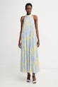 Max&Co. плиссированное платье MCOGALLO голубой 2616621024200