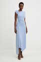 Victoria Beckham sukienka niebieski 1226JDR007199A