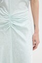 Victoria Beckham sukienka z wiskozy 1226WDR005227T zielony