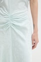 Victoria Beckham šaty z viskózy 1226WDR005227T zelená