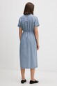 Odzież Tommy Jeans sukienka letnia jeansowa DW0DW18556 niebieski