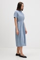 Tommy Jeans sukienka letnia jeansowa niebieski DW0DW18556