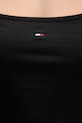 Tommy Jeans šaty s rozšíreným strihom s bavlnou DW0DW22352 čierna