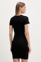 Odzież Tommy Jeans sukienka bodycon bawełniana z elastanem DW0DW22613 czarny