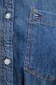 Tommy Jeans sukienka bawełniana DW0DW22787 niebieski