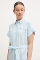 Tommy Hilfiger ljetna haljina od lana plava WW0WW49641