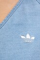 adidas Originals letné šaty bavlnené KZ5056 modrá