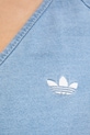 adidas Originals letné šaty bavlnené KZ5056 modrá