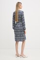 Odzież Marc Aurel sukienka letnia z wiskozy 6245A11109 granatowy