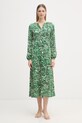 Marc Aurel sukienka z wiskozy zielony 6242A11090