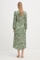 Odzież Marc Aurel sukienka z wiskozy 6242A11090 zielony
