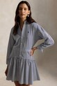 Oblečení Bavlněné šaty Polo Ralph Lauren 211B22754 modrá