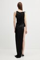 Odzież Rick Owens DRKSHDW Taco sukienka gładka DS01F4516.JL czarny