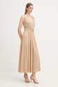 Gaudi sukienka 611FD14002 beżowy SS26
