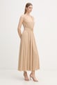 Gaudi sukienka 611FD14002 beżowy SS26