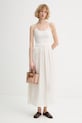 Sessun sukienka rozkloszowana 26205039 beżowy SS26