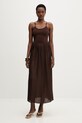 Sessun sukienka brązowy 25105012