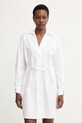 Armani Exchange haljina od pamuka bijela XW002007.AF18862