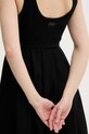 Armani Exchange маленька чорна сукня XW002282.AF21555 чорний