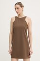 Armani Exchange sukienka brązowy XW002304.AF21529