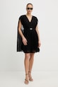 BOSS sukienka Doplisse 50558254 czarny SS26