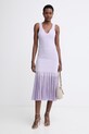 BOSS šaty s lyocellom Floe 50557146 fialová SS26