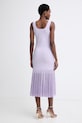 Oblečenie BOSS šaty s lyocellom Floe 50557146 fialová